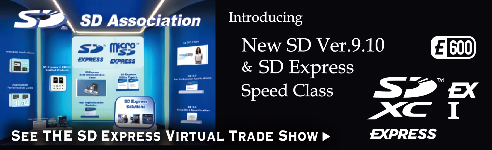 See the Sd express virtual trade show booth