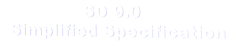 SD9.0 Simplified Specification